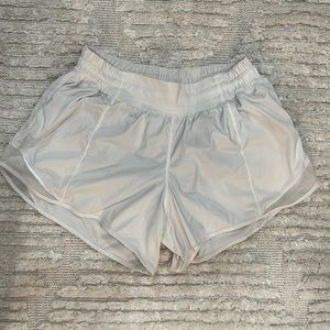 White Hotty Hot Lulu shorts